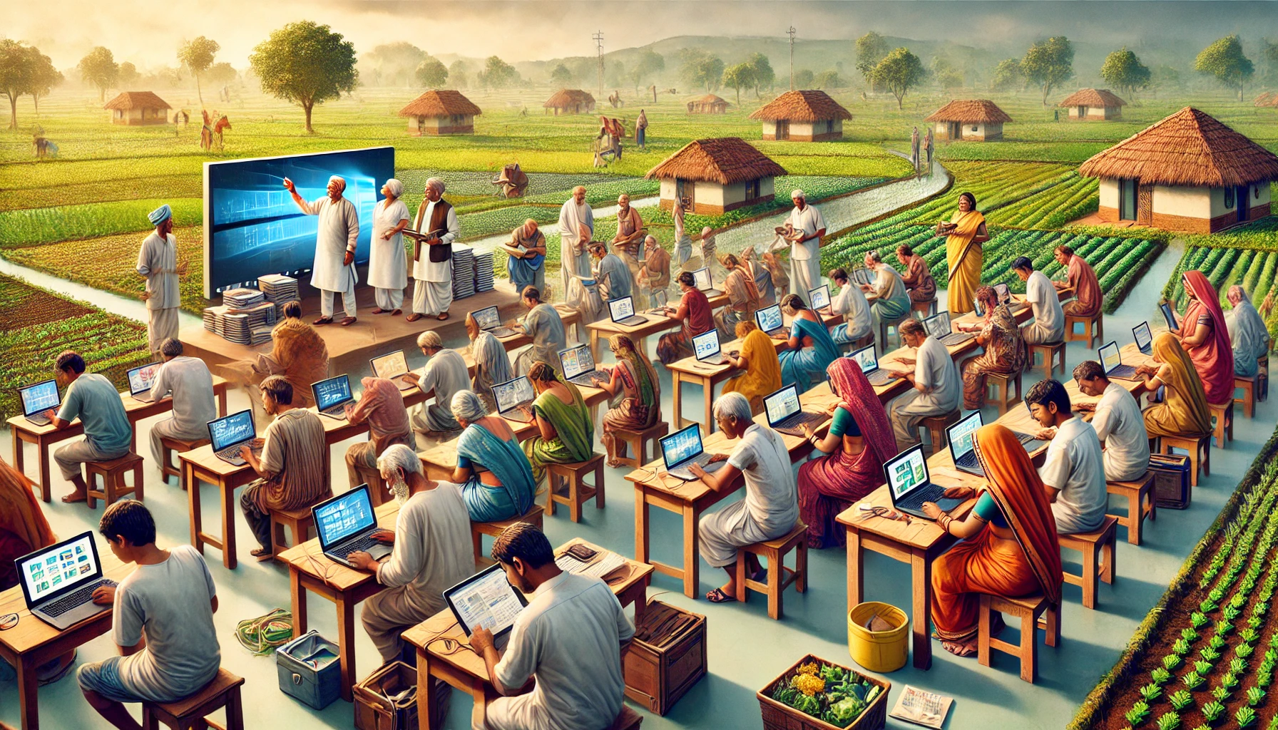 India Launches Record-Breaking Digital Literacy Drive Across Rural Regions